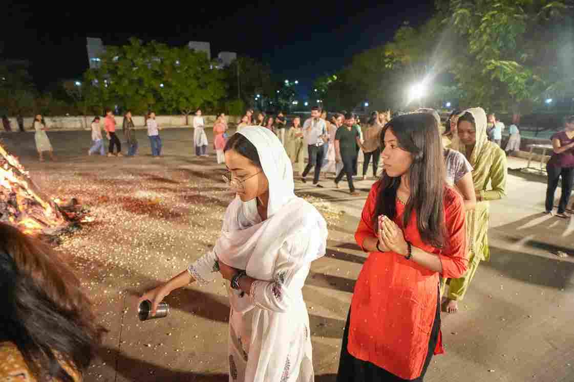 Parul University Cultural festivals and students performance photo 8